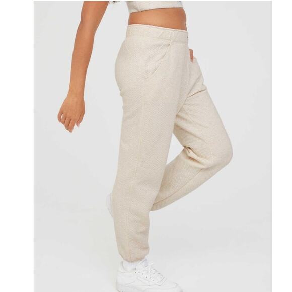 OFFLINE By Aerie Coffee Run Jogger Heather Frost Size XL - Picture 10 of 14